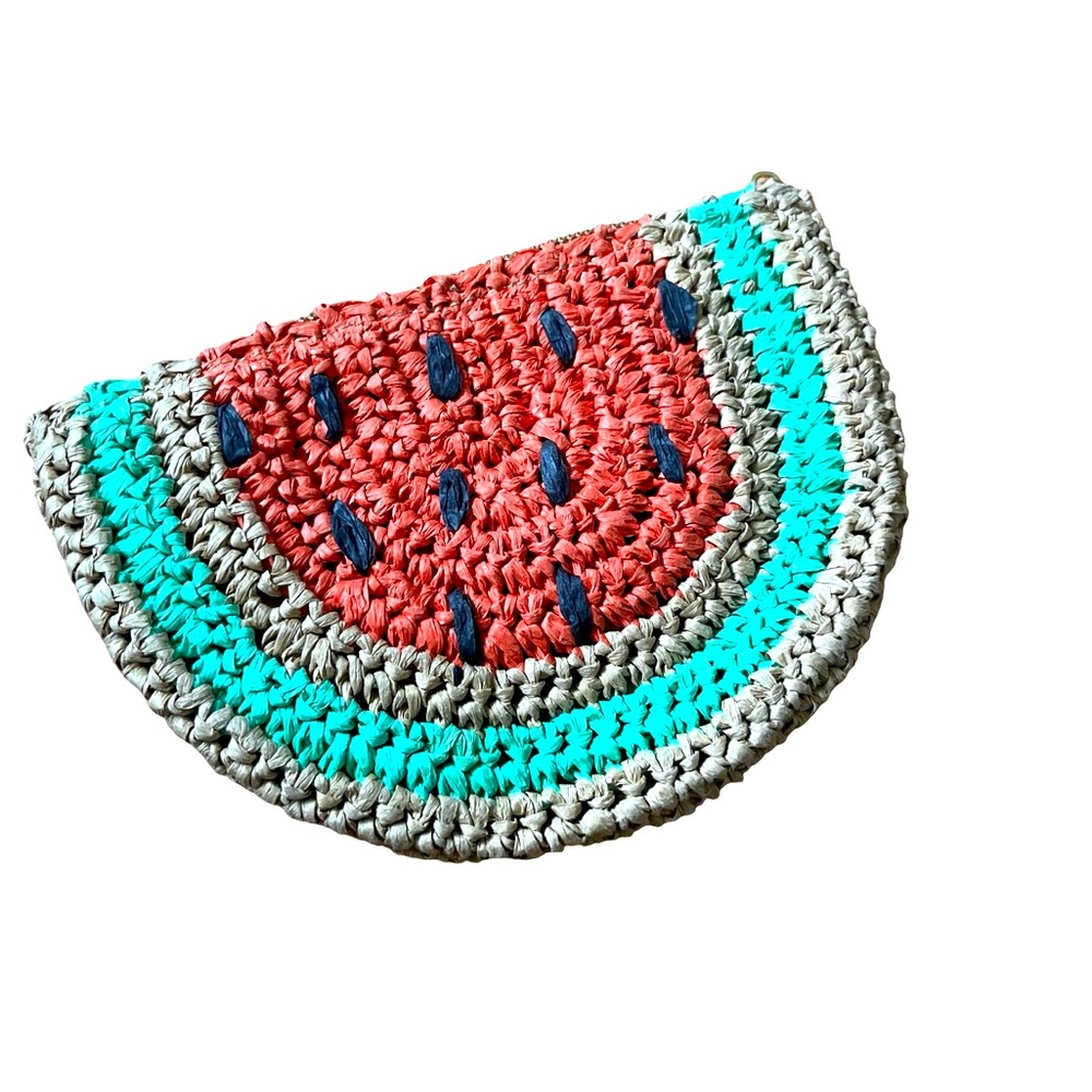 **LOFT Watermelon Zipper Bag** - Picture 1 of 5